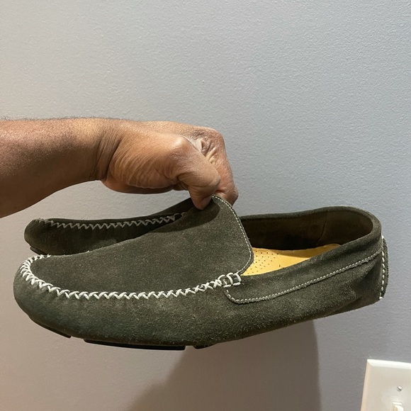Cole Haan Driving Loafers shoes Green Sz 10 - Picture 8 of 15